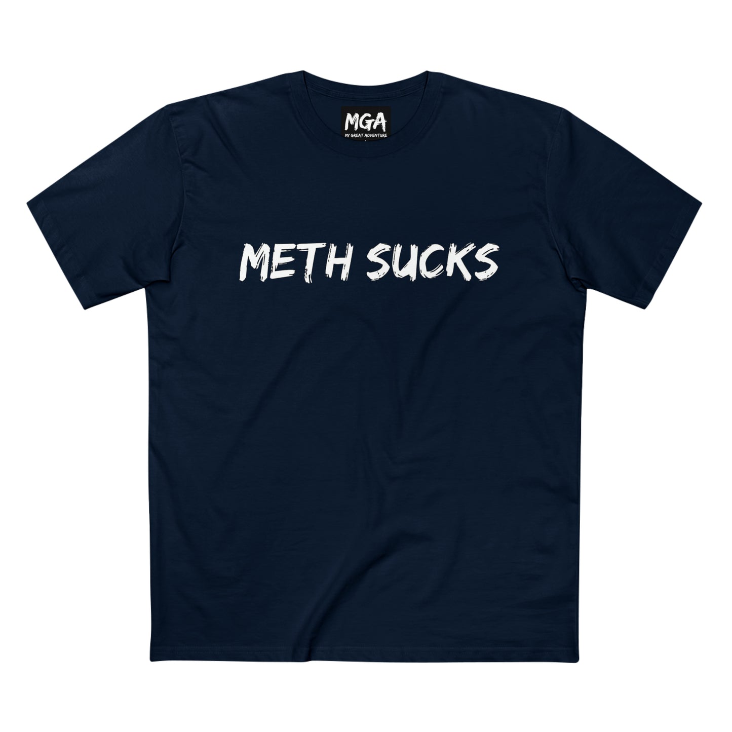 METH SUCKS T (As Colour)